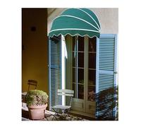 Tenda a cupola pieghevole in tela - fai da te 80 cm semicircolare patio baldacchino protezione UV e pioggia con hardware ideale per spazi esterni versatile soluzione ombreggiante esterna