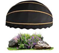 Tenda a cupola retrattile in tela con telaio zincato, facile installazione a baldacchino e tenda ad arco per protezione domestica e stile