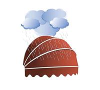 Tenda A Cupola, Tenda Da Sole Curva per Tettoia Con Telaio per Finestra/porta D'ingresso, Telaio In Alluminio Pieghevole, Il Colore E Le Dimensioni Possono Essere Personalizzati (Colore : Red, Tagli