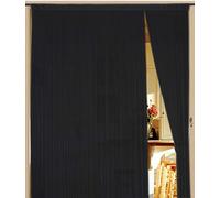 Tenda a fili 200 cm x 300 cm (BxH) nero