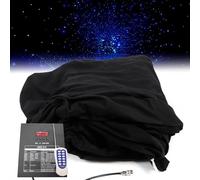 Tenda a LED a forma di stella, tenda da palcoscenico con controller, sfondo ancora da appendere 3D illuminazione decorativa per studio DJ stereo live 4 x 7 m