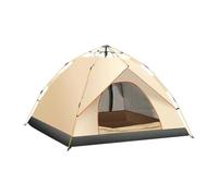 Tenda A Montaggio Rapido Completamente Automatica, Installazione In 3 Secondi, Protezione Impermeabile E UV, Tenda Da Campeggio Traspirante For 3-4 Persone, Portatile(Beige)
