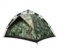 Tenda A Montaggio Rapido Completamente Automatica, Installazione In 3 Secondi, Protezione Impermeabile E UV, Tenda Da Campeggio Traspirante For 3-4 Persone, Portatile(Camouflage)