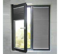 Tenda a nido d'ape senza fili, oscurante termico, dal basso verso il basso, pieghettato, per finestre e privacy (105 x 180 cm)