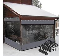 Tenda a pannello impermeabile per esterni, con occhielli, 1,8 m, per pergole, patio, giardino e terrazza, perfetta per la privacy e l'ombra negli spazi esterni