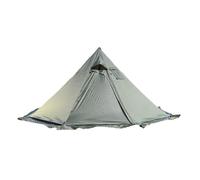 Tenda a piramide spaziosa e stabile per avventure all'aperto con funzioni di cot