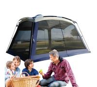 Tenda a rete - Casa d'ombra con protezione UV resistente - Tenda per schermo esterno - per picnic - Escursione in famiglia da giardino - Viaggio su strada
