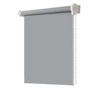 Tenda a rullo 100% oscurante, impermeabile, isolamento termico e protezione UV, ideale per cucina/camera da letto/bagno, completa di accessori (140 cm x 160 cm)