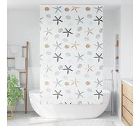 vidaXL Tenda a Rullo Doccia con Cassonetto 130x240cm Larghezza Tessuto, Tenda da Doccia, Tenda da Doccia a Rullo, Tenda da Doccia da Bagno