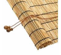 Tenda a Rullo e 80 x 160 cm in Giunco per Interno ed Esterno | Materiale in giunco, colore e, uso interno ed esterno, montaggio interno o esterno, meccanismo a cordino, distanza