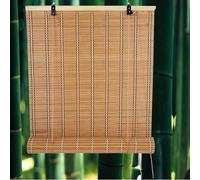 Tenda a Rullo In Bambù Finestra,Tende In Bambù Per Giardino Pergolato Esterno,Tenda a Lamella in Canna per Esterni,Facile da Installare,per Cancello Veranda