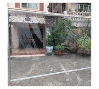 Tenda a rullo in PVC impermeabile personalizzabile, tenda antivento per esterni con design rinforzato per pergole, dimensioni 75 x 140 cm (larghezza x altezza), perfetta per terrazze e balconi