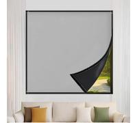 Tenda a Rullo Oscurante 75 x 100 cm, Blocca 95-98% Luce, Altamente Riflettente, Adjustable Lightweight Tenda a Rullo Oscurante da Interno,Con Fissag per Mansardo, Grigio