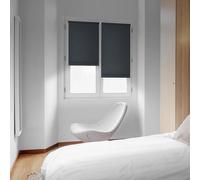 TENDA A RULLO OSCURANTE CLIP&FIX 90X180CM. COLORE GRIGIO