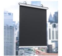 Tenda a Rullo Oscurante Senza Forare,Tenda avvolgibile oscurante a ventosa, Blackout Protezione Solare per Finestre e Porte Interne,Tendina Parasole Parabrezza Auto (40x60cm)