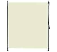 vidaXL Tenda a Rullo per Esterni 200x270 cm Crema