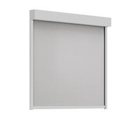 Tenda a rullo, rettangolare 90°, Grigio chiaro simile a RAL 7038, 600 x 600 mm, tessuto grigio chiaro, senza comando, configura individualmente