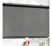 Tenda a rullo, tende per finestre per ufficio dome Schermo e protezione solare, veneziane temporanee, visiera parasole for balcone auto(58x125cm/22.8x49.2in)