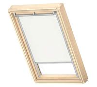 Tenda a rullo transcluente VELUX Originale per FK06, Bianco con guida grigia