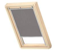 Tenda a rullo transcluente VELUX Originale per PK10, Grigio con guida grigia