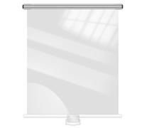 Tenda a Rullo Trasparente Impermeabile in PE per Frutta, supermercato, Frigorifero, Antipolvere, per Alimenti, Che Mantiene la freschezza (140x150 cm)