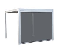 TENDA A RULLO 'ZEN' PER PERGOLA BIOCLIMATICA 'QUIETE' per mt 3 - bianco