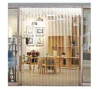 Tenda a strisce in PVC, Kit for tende a strisce in PVC Tenda for porta a strisce in vinile di plastica Tenda a strisce in PVC adatta(1.3mm,1.5x2m)