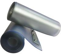 Tenda a strisce in PVC resistente, 1,8 x 2,2 m, opaca, antistatica, per grandi aperture, per camere bianche e magazzini, facile da installare, soluzione durevole e versatile