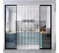 Tenda a strisce in PVC, Tenda a strisce for porta in plastica liscia in PVC Tenda a strisce adatta(1.3mm,1.2x2.4m)