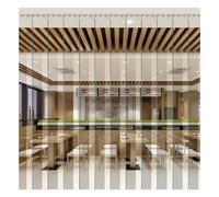 Tenda a Strisce in PVC Trasparente per congelatori - Strisce per Porte di congelatori in plastica da 135x280 cm, Tende a Strisce isolanti per soluzioni di refrigerazione e conservazione a fr