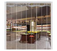 Tenda a strisce in PVC, trasparente, per magazzini, congelatori e camere bianche, impermeabile e personalizzabile per un'efficiente funzione di otturatore del parabrezza