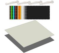 Tenda a Vela 180 x 700 cm Protezione UV 98% Tenda Parasole Esterno con Fune a Vela per Giardino Terrazzo e Campeggio, Beige