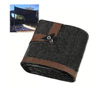 Tenda a vela da esterno con occhielli 90% di blocco UV in rete Tarp per giardino patio pergolato Dimensioni: 3 x 13,7 m 6,1 m 7,6 m 9,1 m 10,7 m 12,7 m 13,7 m 15,2 m