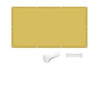 Tenda a Vela Impermeabile Rettangolare, 55'x472' Tenda a Vela Giardino Vela de Sombra, Protezione Solare Respirante Anti UV, per Esterno, Giardino, Terrazzo, Balcone, Patio