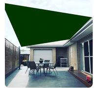 Tenda a Vela Ombreggiante Impermeabile 240 x 240 cm Poliestere 200 G/M² Impermeabile, Protezione per La Privacy Telo Telone Ombreggiante per Giardino, Balcone, Piscina, Verde Scuro