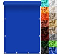 Tenda a Vela Ombreggiante Impermeabile Rettangolare 100 x 160 cm Impermeabile, Protezione UV Al 95%, Rete Ombreggiante, Teli Ombreggianti per Pergola Piante da Patio Serra, Blu Scuro