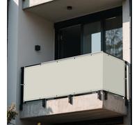 Tenda a Vela Ombreggiante Rettangolare 238 x 380 cm Anti UV Corde di Supporto Impermeabile Rettangolo con Occhielli Tenda a Vela per Terrazza, Giardino, Balcone, Campeggio, bianco