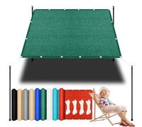 Tenda a Vela Ombreggiante Traspirante 200 x 280 cm, Traspirante HDPE Protezione Uv, Antistrappo, Telo Ombra Telone per Giardino per Esterno, Giardino, Terrazzo, Balcone, Verde Scuro