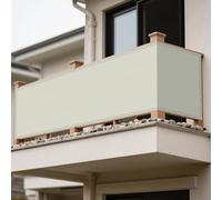 Tenda a Vela Parasole 490 x 690 cm Protezione Raggi UV 98% Impermeabile Telo Telone Vela Ombreggiante Protezione Raggi UV Ideali per Cortile Patio e Campeggio, bianco