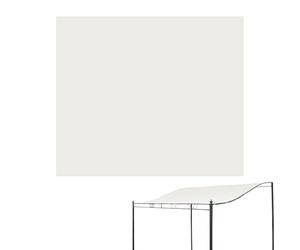 Tenda a vela parasole - Tenda da sole resistente all'acqua 3x2,6 m, tela resistente ai raggi UV, rettangolare per esterni, anelli a D rinforzati per patio e piscina, parasole da giardino per tu