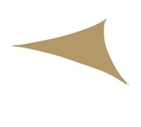 Tenda a vela parasole triangolare Oxford estere | Misure multiple multicolori for il campeggio sulla spiaggia, nel giardino con patio: corde incluse(SAND,300x300x425CM)