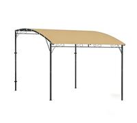 Tenda a Vela Parasole,Vela Ombreggiante Oxford 420D Impermeabile,98% Anti UV,Tessuto di ricambio per la copertura della tenda da sole del patio,per serre,Gazebo (Sandy yellow,1.5×2m)