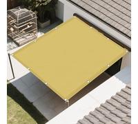 Tenda a Vela per Esterno 0.7 x 1.2 m 98% Protection Contre Les Rayons UV Tende per Pergolato Protezione Anti Raggi UV e Impermeabile Balcone, La Terrazza e Il Giardino, Color Crema