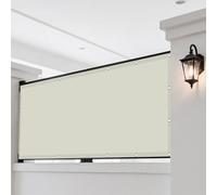 Tenda a Vela per Esterno 2.2 x 3.4 m Anti UV Corde di Supporto Tende per Pergolato Antipioggia, Antivento e Resistente Al Sole per Esterno, Giardino, Terrazzo, Balcone, Patio, Beige