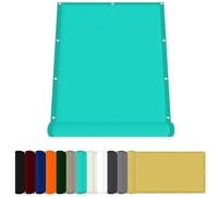 Tenda a Vela Quadrata 75 x 200 cm Impermeabile Tenda a Vela Tenda Oxford con Protezione UV e Resistenza Agli Adatte per Piscina Feste e Spazi Esterni, Blu Cielo