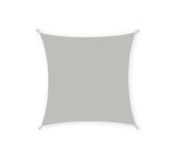 Tenda a vela quadrata omrbeggiante - 3 x 3 mt - cenere - Garden Friend