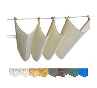 Tenda a vela retrattile con protezione UV al 95%, per esterni, patio e giardino, impermeabile, con kit di montaggio, perfetta per il rifugio del cortile