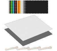 Tenda a Vela Rettangolare 30 x 500 cm Anti UV Corde di Supporto Vela Tela Ombreggiante Protezione Rettangolare Parasole Anti UV per Esterno Terrazzo Balcone Giardino, Bianco