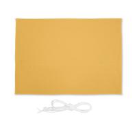 Relaxdays Tenda da Sole per Esterni Rettangolare, Idrorepellente, Anti UV, Terrazza e Giardino, 2,5 x 3,5 m, in Giallo