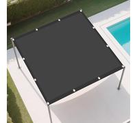 Tenda a Vela Rettangolo 50 x 300 cm UV 98% Parasole Giardino Esterni Protezione Rete Parasole Antipolvere Protezione Antivento per Giardino e Terrazza, Piscina, Grigio Scuro